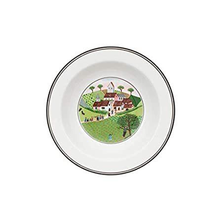 【並行輸入品】 (ビレロイ＆ボッホ) Villeroy&Boch デザインナイーフ ディーププレート2０cm（Marriage）