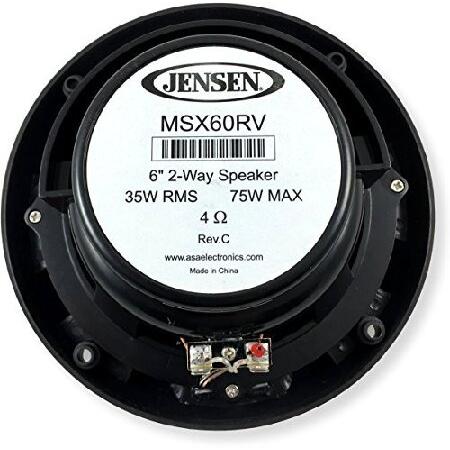並行輸入品】 JENSEN MSX60RV 6.5インチ 高性能コアキシャルスピーカー