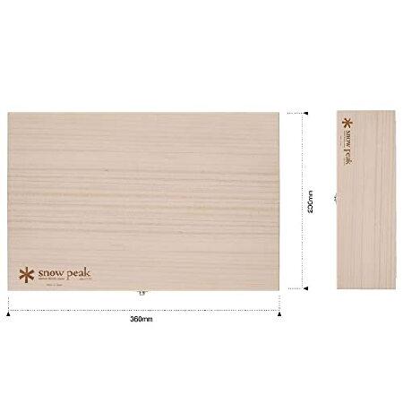 【並行輸入品】 スノーピーク(snow peak) マナイタセット L CS208の画像