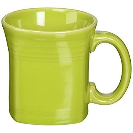 特別セーフ Fiesta 13-Ounce Square Mug, Lemongrass by Homer Laughlin【並行輸入品】 その他キッチンツール