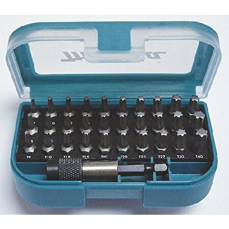 一本さんセット 並行輸入品】 Makita P-73352 31-Piece Torx Screw Bit Set