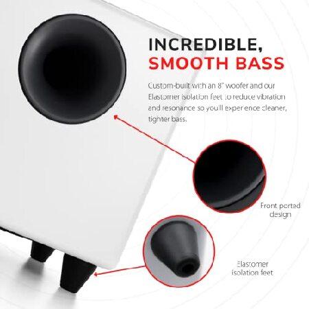 並行輸入品】 Audioengine S8 250W Powered Subwoofer, Built-in