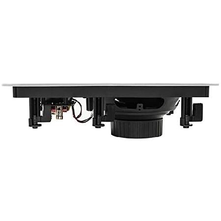 【並行輸入品】 Earthquake 1 PR. 8\"In-Wall Speakers, Kevlar Cones, 12 DB Xover, +/- 3DB Switches (B/T), Magnetic Grillesの画像