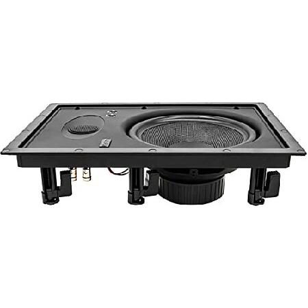 【並行輸入品】 Earthquake 1 PR. 8\"In-Wall Speakers, Kevlar Cones, 12 DB Xover, +/- 3DB Switches (B/T), Magnetic Grillesの画像