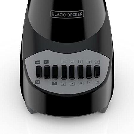 買い店舗 BLACK+DECKER BL2010BP Crush Master 10-Speed Blender， Black by BLACK+DECKER