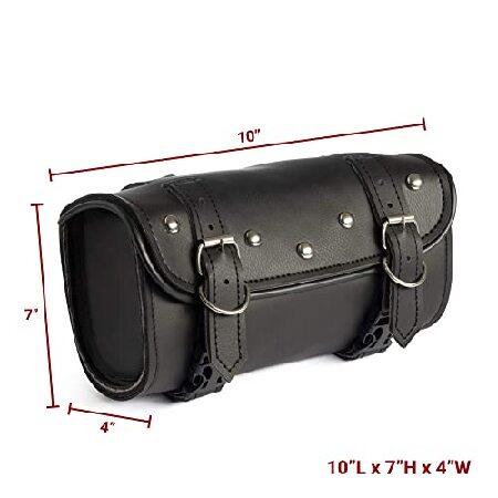 並行輸入品】 The Nekid Cow Motorcycleシーシーバーツールバッグwith
