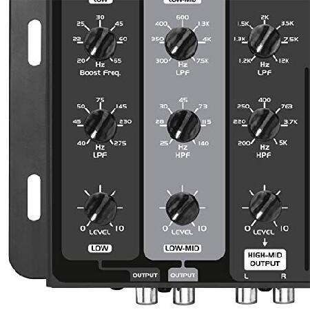 並行輸入品】 Taramp's CRX4 4-Way Electronic Crossover by