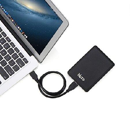 【並行輸入品】 BIPRA S3 2.5インチ USB 3.0 NTFS ポータブル外付けハードドライブ - ブラック (1TB 1000GB)_1