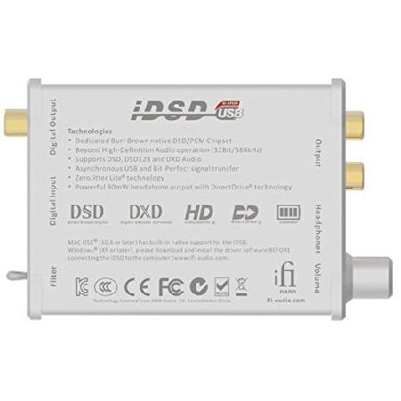 並行輸入品】 iFi Audio ヘッドホンアンプ・DAC nano iDSD