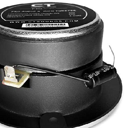 並行輸入品】 CT Sounds Pro Audio ツイーター4インチ アルミニウム