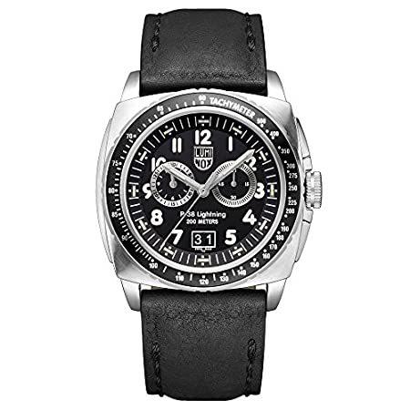 激安直営店 Luminox メンズ 腕時計【並行輸入品】 ブラック アナログクォーツ アナログ表示 9420シリーズ Lightning P-38 9441 腕時計