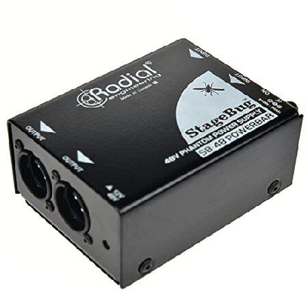 【並行輸入品】 Radial Two ChannelSB-48 Stagebug Phantom Power Supply by Radial Engineeringの画像