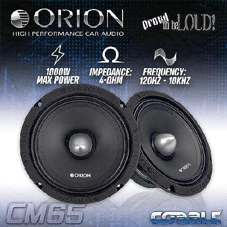 並行輸入品】 ORION CM65-6 1/2インチスピーカー ミッドレンジペア