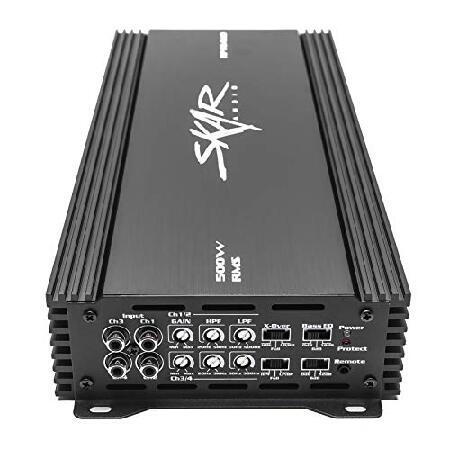 Skar Audio RP-75.4AB 500ワット フルレンジ クラスA/B 4チャンネル 