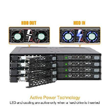 並行輸入品】 ICY DOCK Full Metal 8 Bay 2.5 SATA HDD ＆ SSD