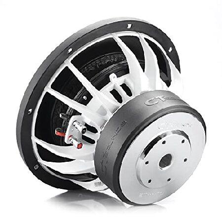 【並行輸入品】 CT Sounds STRATO-12-D2 最大2500ワット 12インチ カーサブウーファー デュアル 2オームの画像