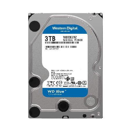 【並行輸入品】 Western Digital 3TB WD Blue PC Internal Hard Drive HDD - 5400 RPM， SATA 6 Gb/s， 64 MB Cache， 3.5" - WD30EZRZ