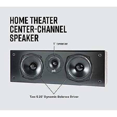 ネット買取 Polk Audio T30 Center Channel Speaker (Black) by Polk Audio(並行輸入品)