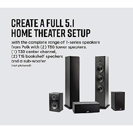 ネット買取 Polk Audio T30 Center Channel Speaker (Black) by Polk Audio(並行輸入品)