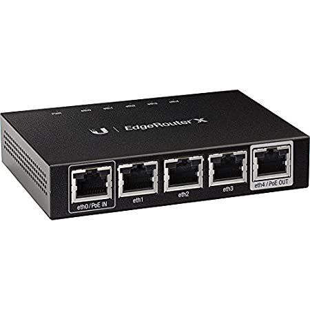 Ubiquiti Networks Edgerouter X ER-X 5port Gigabit Router with PassivePoE（並行輸入品）