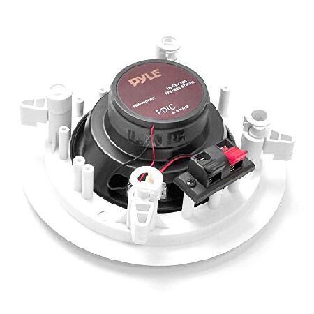 【並行輸入品】 8) New PYLE PRO PDIC61RD 6.5'' 400W 2-Way In-Ceiling/Wall Speaker System White 141