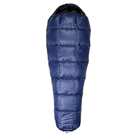 【同梱不可】 6IN 6FT 35度Sleepingバッグ MF Caribou Mountaineering Western / 66【並行輸入品】 ブルー Zip Right 封筒型寝袋