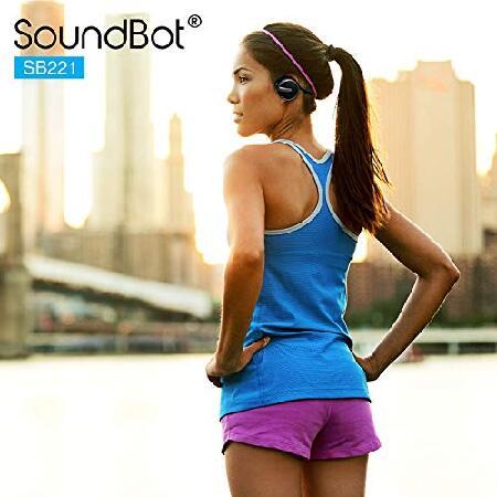 Soundbot ¨ SB221 HD ワイヤレス Bluetooth 4.0 ヘッドセット スポーツアクティブ ヘッドフォン 20時間の音楽ストーリミング ＆ 25時間のハンズフリー通話 耐汗｜olg｜04