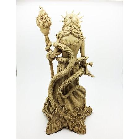 【並行輸入品】 ギリシャの女神 白魔女 魔女 ヘカテ 置物 ヘケト ネックレス 神 マジック 強力 異教徒 魔女像_2