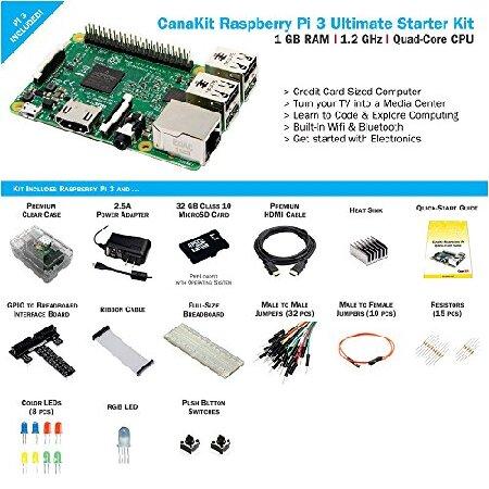 【並行輸入品】 CanaKit Raspberry Pi 3 Ultimate Starter Kit - 32 GB Edition_1