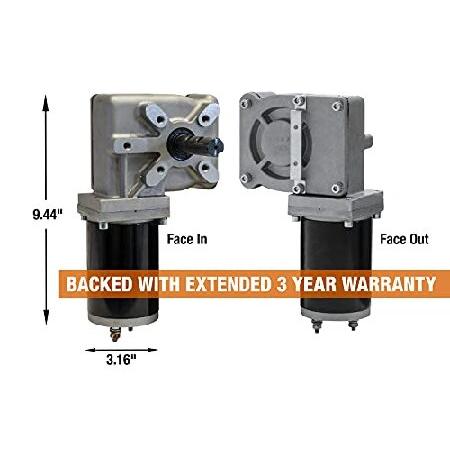 【並行輸入品】 Buyers Products 5543095 Tarp Gear Motor (Gear Motor，Tarp，12 Vdc，600 W，90:1，3 Yr)