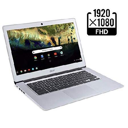【並行輸入品】 Acer Chromebook 14, Aluminum, 14-inch Full HD, Intel Celeron Quad-Core N3160, 4GB LPDDR3, 32GB, Chrome, CB3-431-C5FM(US Version_1