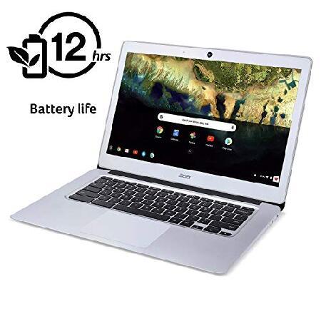 【並行輸入品】 Acer Chromebook 14, Aluminum, 14-inch Full HD, Intel Celeron Quad-Core N3160, 4GB LPDDR3, 32GB, Chrome, CB3-431-C5FM(US Version_2