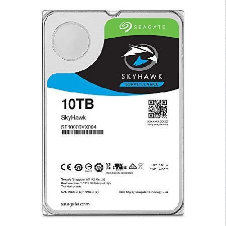 【並行輸入品】 Seagate SkyHawk 10TB Surveillance Hard Drive - SATA 6Gb/s 256MB Cache 3.5-Inch Internal Drive (ST10000VX0004)_1