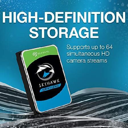 【並行輸入品】 Seagate SkyHawk 10TB Surveillance Hard Drive - SATA 6Gb/s 256MB Cache 3.5-Inch Internal Drive (ST10000VX0004)_3