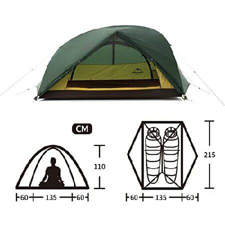 並行輸入品】 Naturehike Star River ダブルレイヤー 超軽量 2人用