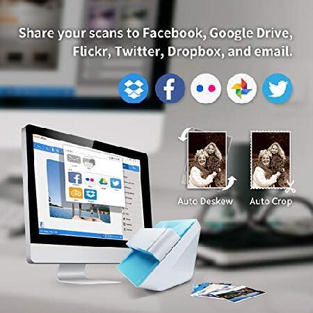 並行輸入品】 Plustek フォトスキャナー - ephoto Z300, Scan 4x6