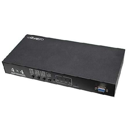 【並行輸入品】 4x4 Sdi マトリックススイッチャー HD-SDI、SD-SDI、3G-SDI信号をサポート(入力4、出力4)_3