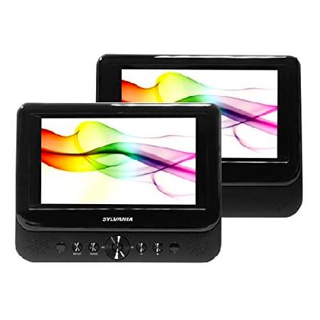 【未使用 中古品】Sylvania SDVD7750 / SDVD7750BR SDVD7750デュアル7インチポータブルLCD DV(中古品) 並行輸入品】 Sylvania SDVD7750 / SDVD7750BR SDVD7750デュアル7