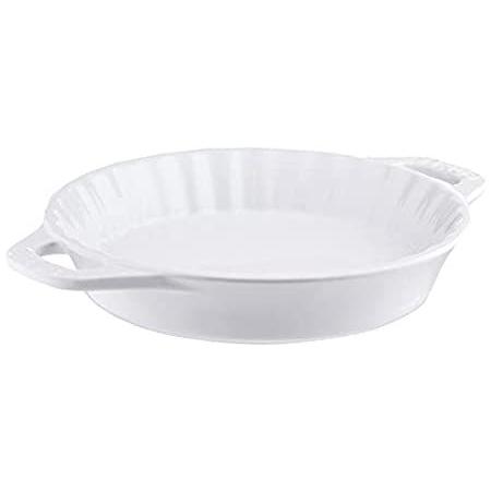 White) - Staub 40508-616 Bakeware-Pie-Pans, 23cm, White【並行輸入 White) - Staub 40508-616 Bakeware-Pie-Pans, 23cm, White【並行輸入