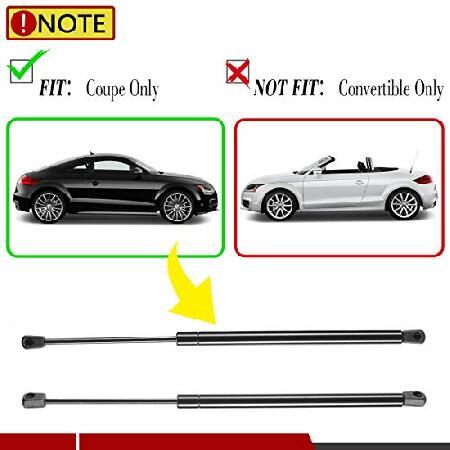 【並行輸入品】 A-Premium Tailgate Rear Trunk Lift Supports Shock Struts for Audi TT TT Quattro 2008-2014 Coupe 2-PC Setの画像