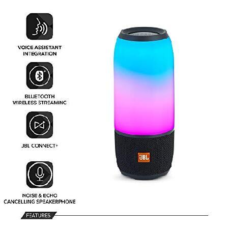JBL Pulse 3 Bluetooth Waterproof Speaker - Black(並行輸入品) :B074Q4S2NJ:オーエルジー - - Yahoo!ショッピング