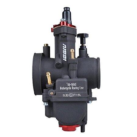 【並行輸入品】 NIBBI Racing Performance Carburetor 30mm Motorcycle Carburetor 200 250 Power Jet PWK Carb 30mm With Carburetor Jets Fit GY6 Engine Dirt_1