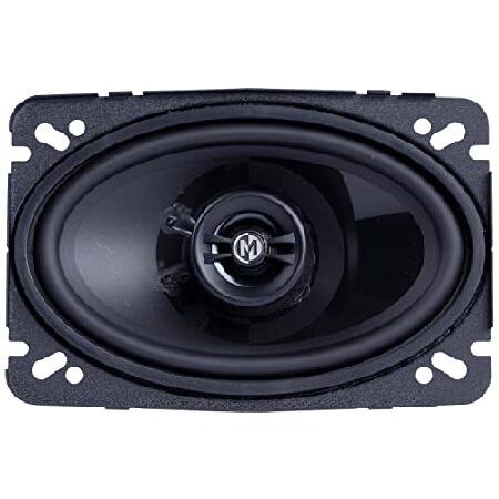 【並行輸入品】 Memphis Audio PRX46 パワーリファレンス 4 x 6インチ 30ワット RMS 60ワット ピークパワー 2ウェイ同軸カースピーカーシステム
