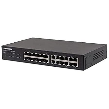【並行輸入品】 Intellinet 24 Port GIGABIT ETHERNET SWITC