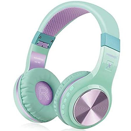 Riwbox Bluetoothヘッドフォン XBT-80 折りたたみ式ステレオワイヤレスBluetoothヘッドホン オーバーイヤー型 マイクとボリ（並行輸入品）