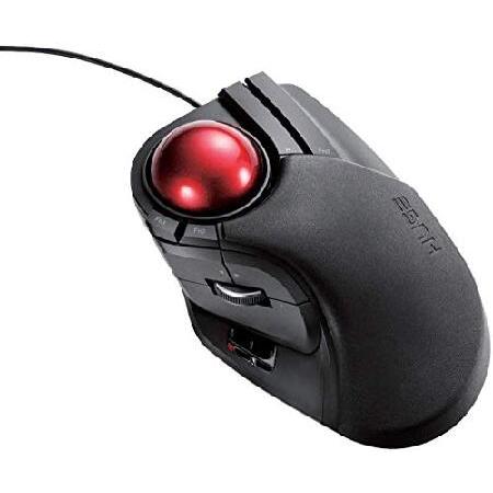 エレコム マウス 有線 トラックボール 大玉 8ボタン チルト機能