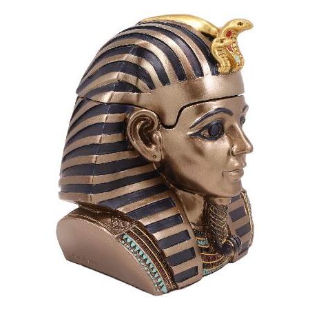 エジプト ファラオ胸像 大型 オブジェ ブロンズ風 インテリア置物 エジプト ファラオ胸像 大型 オブジェ ブロンズ風 インテリア