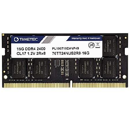 並行輸入品】 Timetec 16GB DDR4 2400MHz PC4-19200 Non-ECC