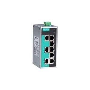 MOXA EDS-208A-T Ports Unmanaged Ethernet Switch, -40 to 75°C（並行輸入品）