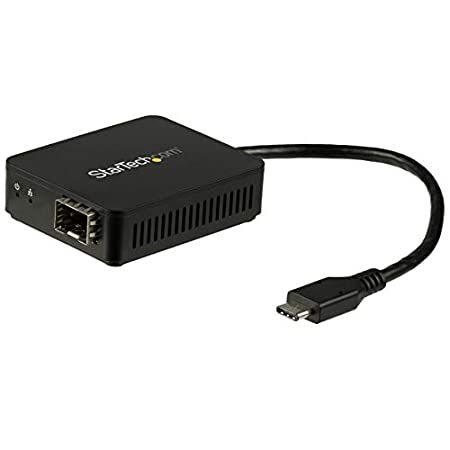 【並行輸入品】 StarTech.com USB-C - 光ファイバー変換アダプタ オープンSFP US1GC30SFP